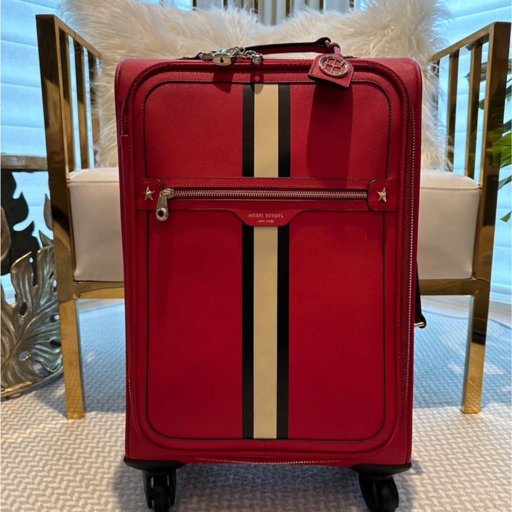 Henri Bendel carry on luggage